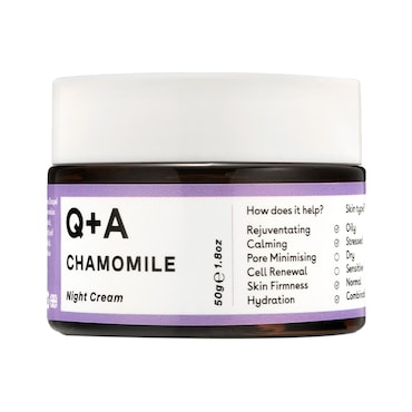 Q+A Chamomile Night Cream 50g image 2
