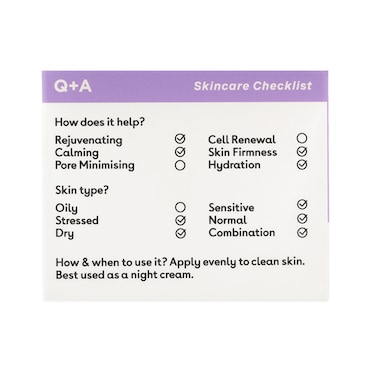 Q+A Chamomile Night Cream 50g image 4