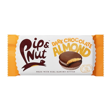 Pip & Nut Dark Chocolate Almond Butter Cups 34g image 1