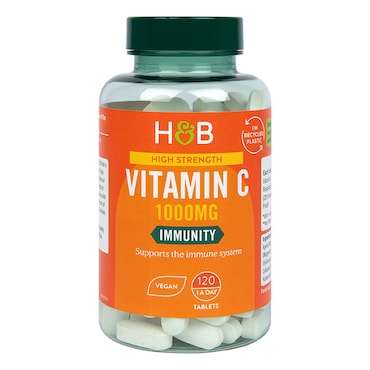 Holland & Barrett Vitamin C 1000mg 120 Tablets image 1