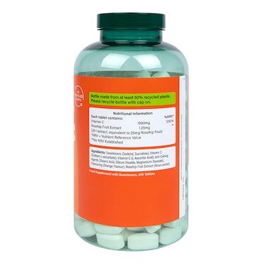 Holland & Barrett Chewable Vitamin C 1000mg 240 Chewables image 2