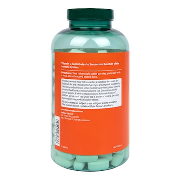 Holland & Barrett Chewable Vitamin C 1000mg 240 Chewables image 3