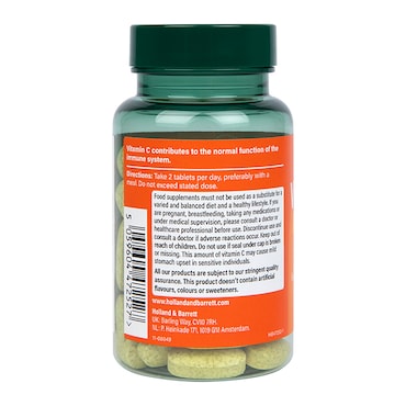 Holland & Barrett Quercetin Plus Vitamin C 60 Tablets image 2