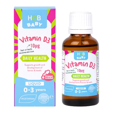 Holland and Barrett Baby Vitamin D3  30ml Liquid image 1