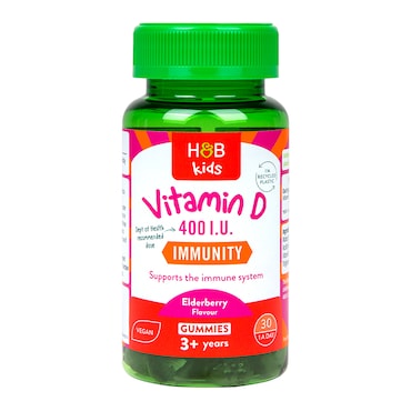 Holland & Barrett Kids Vitamin D 10µg 30 Gummies image 1