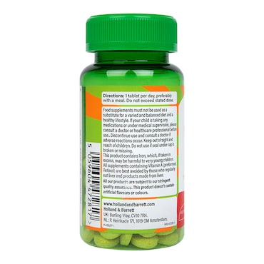 Holland & Barrett Kids Multivits & Iron 90 Tablets image 2