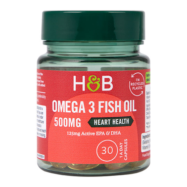 Review of Holland & Barrett Omega 3 Fish Oil 500mg 30 Capsules
