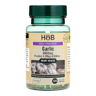 Holland & BarrettHigh Strength Garlic 6000mg 120 Capsules image 1