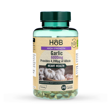 Holland & BarrettHigh Strength Garlic 6000mg 240 Capsules
