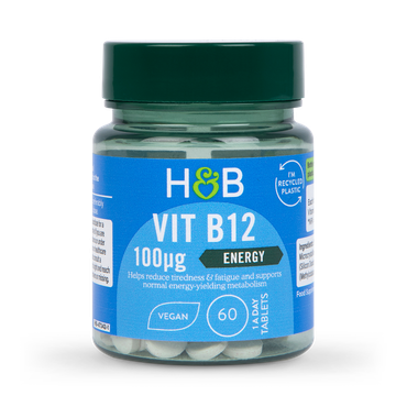 Holland & Barrett Vitamin B12 100ug 60 Tablets
