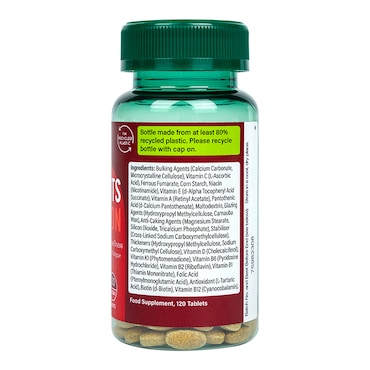 Holland & Barrett Multivitamins & Iron 120 Tablets image 3