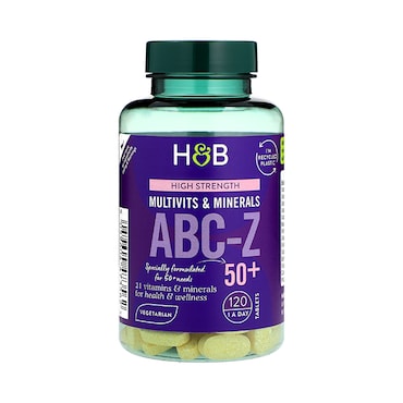 Holland & Barrett ABC to Z 50+ Multivitamins 120 Tablets image 1