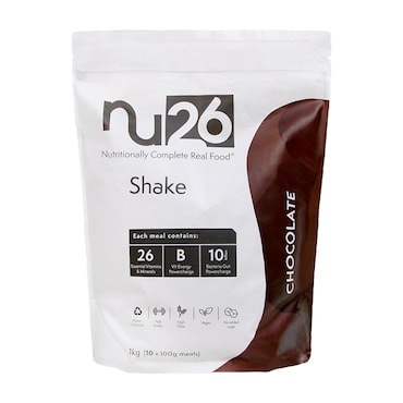 NU26 Nutritionally Complete Real Food Chocolate Shake 1kg image 1