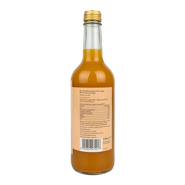 Holland & Barrett Apple Cider Vinegar with Turmeric & Ginger 500ml image 3