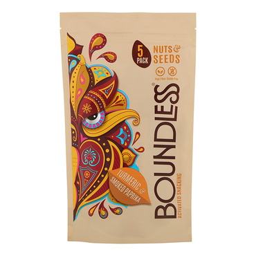 Review of Boundless Turmeric & Smoked Paprika Activated Snacking Multipack 5 x 30g