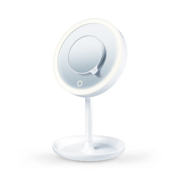 Beurer Illuminated Vanity Mirror with Storage Tray BS45