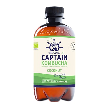 The GUTsy Captain Kombucha Coconut Kombucha 400ml