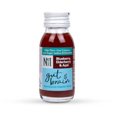 No.1 Living Gut & Brain Kombucha Health Shot 60ml image 1