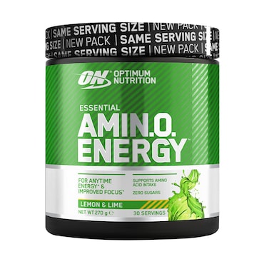 Optimum Nutrition Amino Energy Lemon & Lime 270g image 1