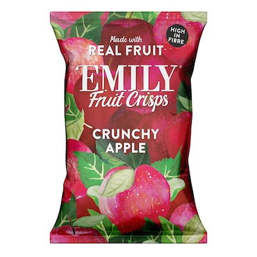 Emily Fruit Crisps Crunchy Red Apple 30g image 1