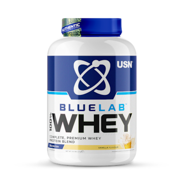 USN Blue Lab Whey Premium Protein Powder Vanilla 2kg image 1