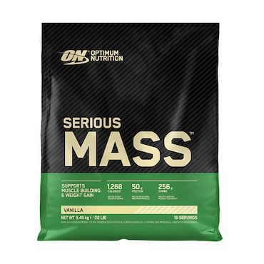 Optimum Nutrition Serious Mass Vanilla 5.4kg image 1