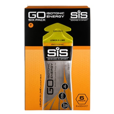 SiS GO Isotonic Energy Gel Lemon & Lime 6 x 60ml