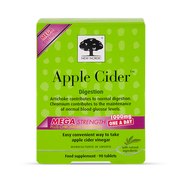 Review of New Nordic Apple Cider Mega Strength 1000mg 90 Tablets