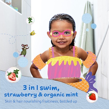 Childs Farm 3 in 1 Swim - Strawberry & Organic Mint 250ml image 2