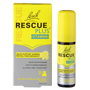 Review of Nelsons Bach Rescue Plus Vitamins Lemon Flavour Spray 20ml