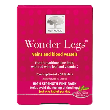 New Nordic Wonder Legs Veins & Blood Vessels 60 Tablets image 1