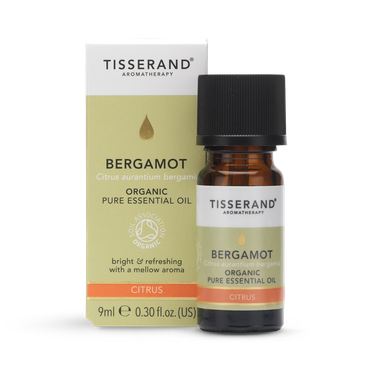 Tisserand Bergamot Organic Pure Essential Oil 9ml