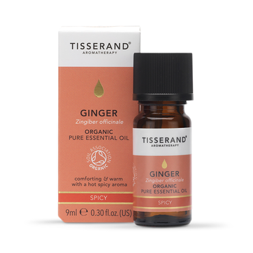 Tisserand Ginger Organic Pure Essential Oil 9ml
