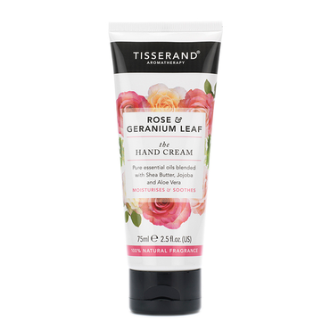 Review of Tisserand The Hand Cream Rose & Geranium Leaf 75ml