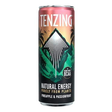 Tenzing Natural Energy Drink Pineapple & Passion Fruit 330ml image 1