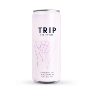 TRIP Elderflower Mint CBD Drink 250ml image 1