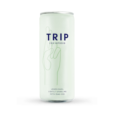 TRIP Lemon Basil CBD Drink 250ml image 1