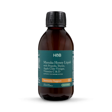 Holland & Barrett Manuka Honey Tonic + Propolis, Thyme, Apple Cider Vinegar & Vit C 200ml Liquid