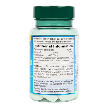 Holland & Barrett Vegan Glucosamine 500mg 60 Tablets image 3