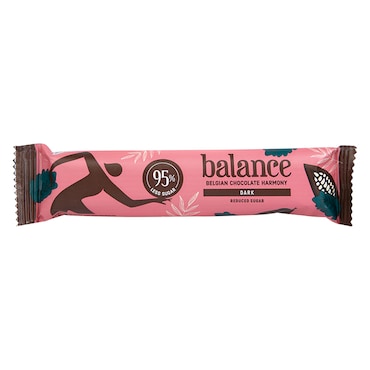Balance Belgian Dark Chocolate Stevia Bar 35g image 1