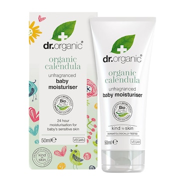 Dr Organic Calendula Baby Moisturiser 50ml image 1