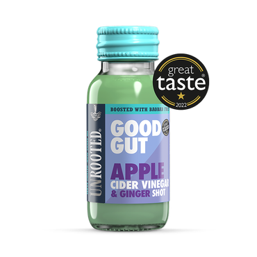Review of Unrooted Good Gut Apple Cider Vinegar Shot 60ml
