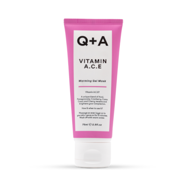Q+A Vitamin A.C.E Warming Gel Mask 75ml