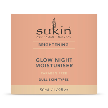 Sukin Brightening Night Glow Moisturiser 50ml
