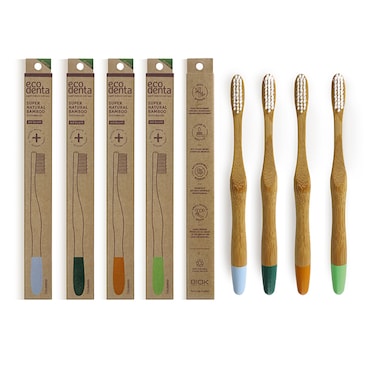 Ecodenta Bamboo Toothbrush - Medium image 2
