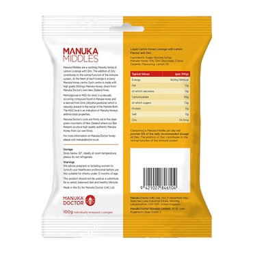 Manuka Doctor Manuka Middles 100g image 2