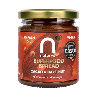 Naturya Cacao & Hazelnut Crunchy Spread 170g image 1