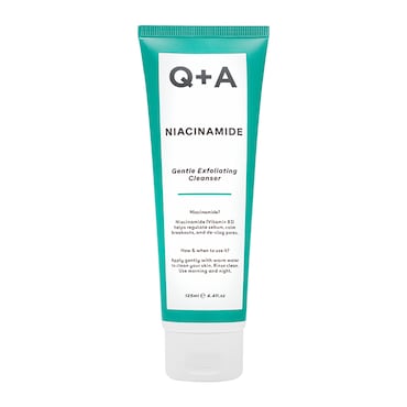 Q+A Niacinamide Gentle Exfoliating Cleanser 125ml image 1