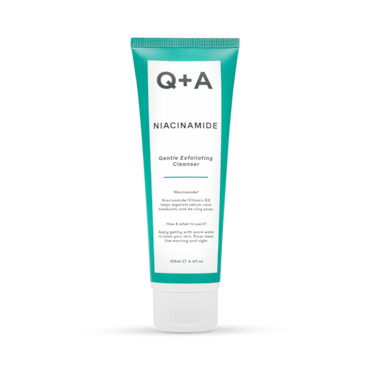 Q+A Niacinamide Gentle Exfoliating Cleanser 125ml