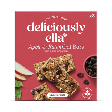 Review of Deliciously Ella Apple Raisin & Cinnamon Oat Bar Multipack 3x 50g
